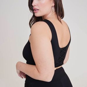 Sleeveless black bra top - Addition Elle